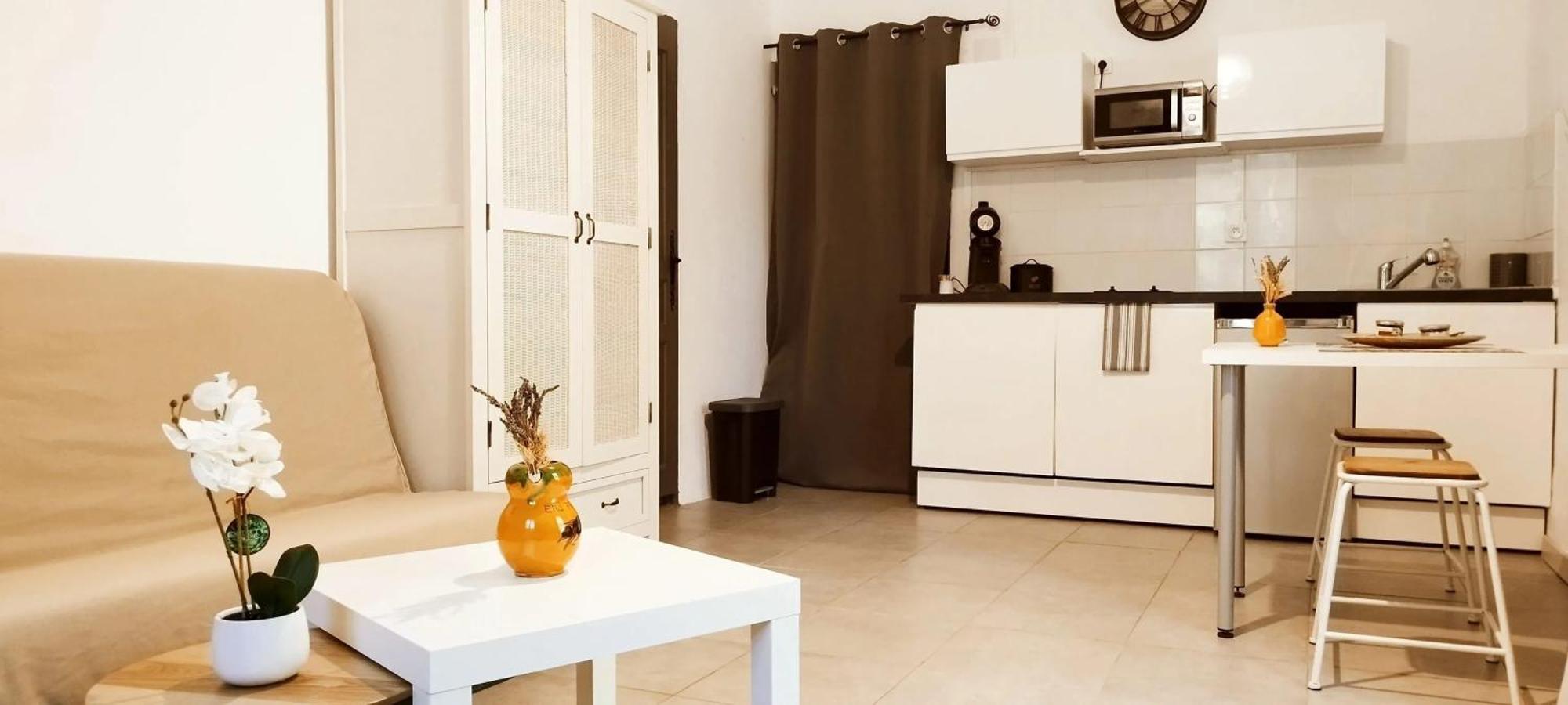 Studio Charmant Dans Un Ancien Moulin Pres D'Orange 30 M² Piscine Exterior foto